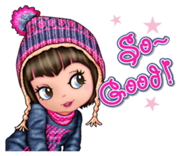 pink nana by ACHI sticker #2850833