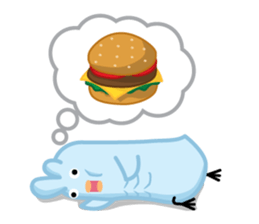 Chiketori little blue chicks sticker #2851345