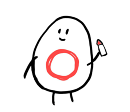 YURU-YUDETAMAGO sticker #2851893