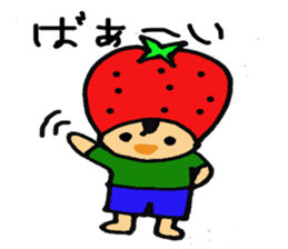 Cute,strawberry chan sticker #2851925