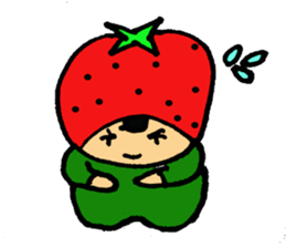 Cute,strawberry chan sticker #2851934
