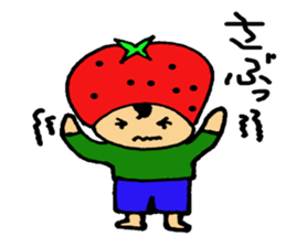 Cute,strawberry chan sticker #2851942