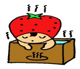 Cute,strawberry chan sticker #2851945