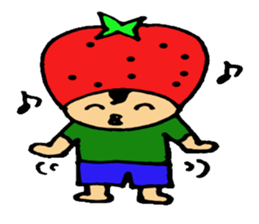 Cute,strawberry chan sticker #2851955