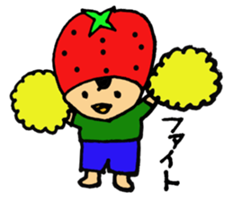 Cute,strawberry chan sticker #2851960