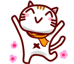 comical cat guy(in English) sticker #2852723