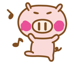 Loose pig ENG sticker #2852765