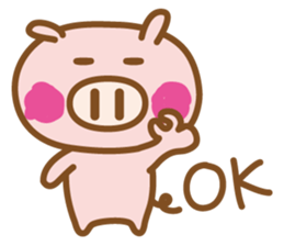 Loose pig ENG sticker #2852770