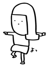 Yurui-san sticker #2853093