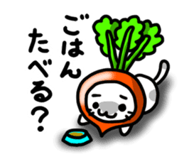 Fruits cats and Vegetables cats. sticker #2853655