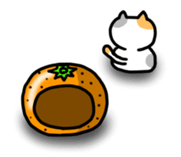 Fruits cats and Vegetables cats. sticker #2853672