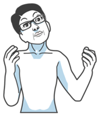 Cartoon Kawaii Man2 sticker #2853798