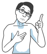 Cartoon Kawaii Man2 sticker #2853799