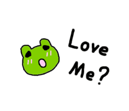 love love frog sticker #2853907