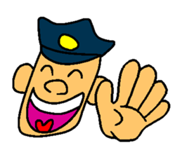 Kozy the action policeman sticker #2854083