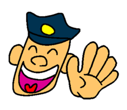 Kozy the action policeman sticker #2854083