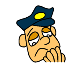 Kozy the action policeman sticker #2854085