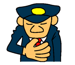 Kozy the action policeman sticker #2854087