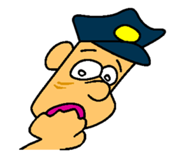 Kozy the action policeman sticker #2854088