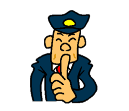 Kozy the action policeman sticker #2854092