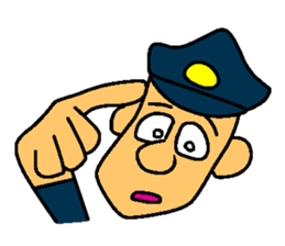 Kozy the action policeman sticker #2854093