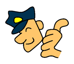 Kozy the action policeman sticker #2854094