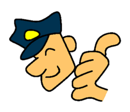 Kozy the action policeman sticker #2854094