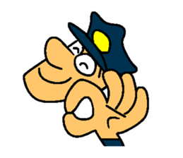 Kozy the action policeman sticker #2854098