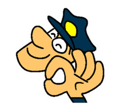 Kozy the action policeman sticker #2854098