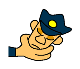 Kozy the action policeman sticker #2854100