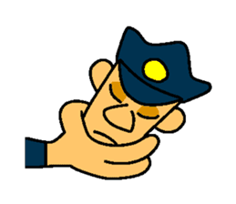 Kozy the action policeman sticker #2854100