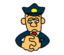 Kozy the action policeman sticker #2854104