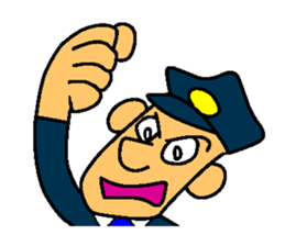 Kozy the action policeman sticker #2854105