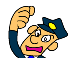 Kozy the action policeman sticker #2854105