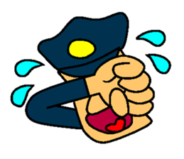 Kozy the action policeman sticker #2854106