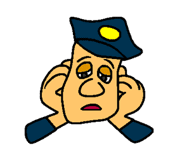 Kozy the action policeman sticker #2854107