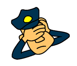 Kozy the action policeman sticker #2854109