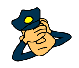 Kozy the action policeman sticker #2854109