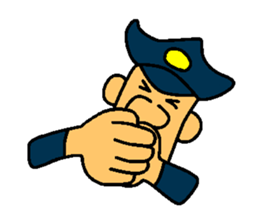 Kozy the action policeman sticker #2854110