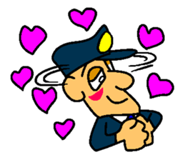 Kozy the action policeman sticker #2854113