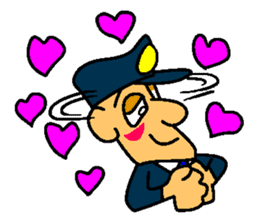 Kozy the action policeman sticker #2854113