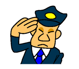 Kozy the action policeman sticker #2854117