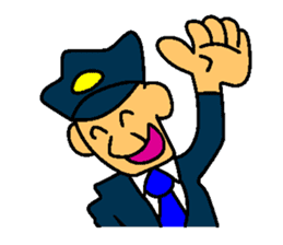 Kozy the action policeman sticker #2854118