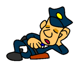 Kozy the action policeman sticker #2854120