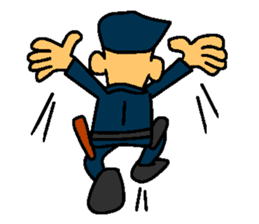 Kozy the action policeman sticker #2854122