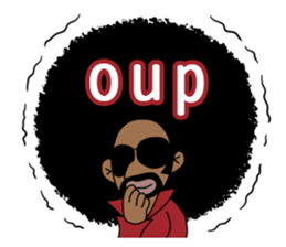 Afroman English edition sticker #2854146