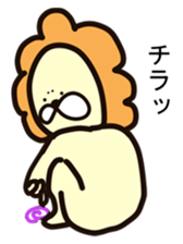 Lion&Rabbit4 sticker #2854606