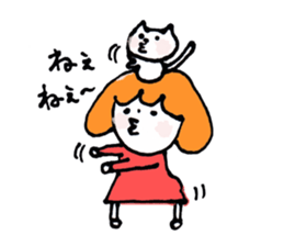 Spoon Sticker Boy,Girl,Cat sticker #2854771