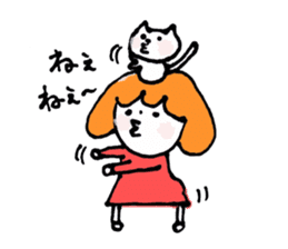 Spoon Sticker Boy,Girl,Cat sticker #2854771