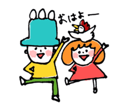 Spoon Sticker Boy,Girl,Cat sticker #2854783